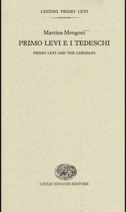 Primo Levi e i tedeschi