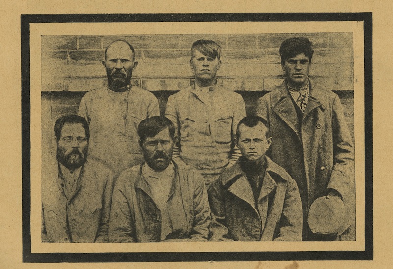 Fig. 3: “Bandits”, in Z. S. Ostrovskii, Evreiskie pogromy, 1918-1921
(Moscow: Shkola i kniga 1926), 104. Courtesy of the Blavatnik Archive, New York.